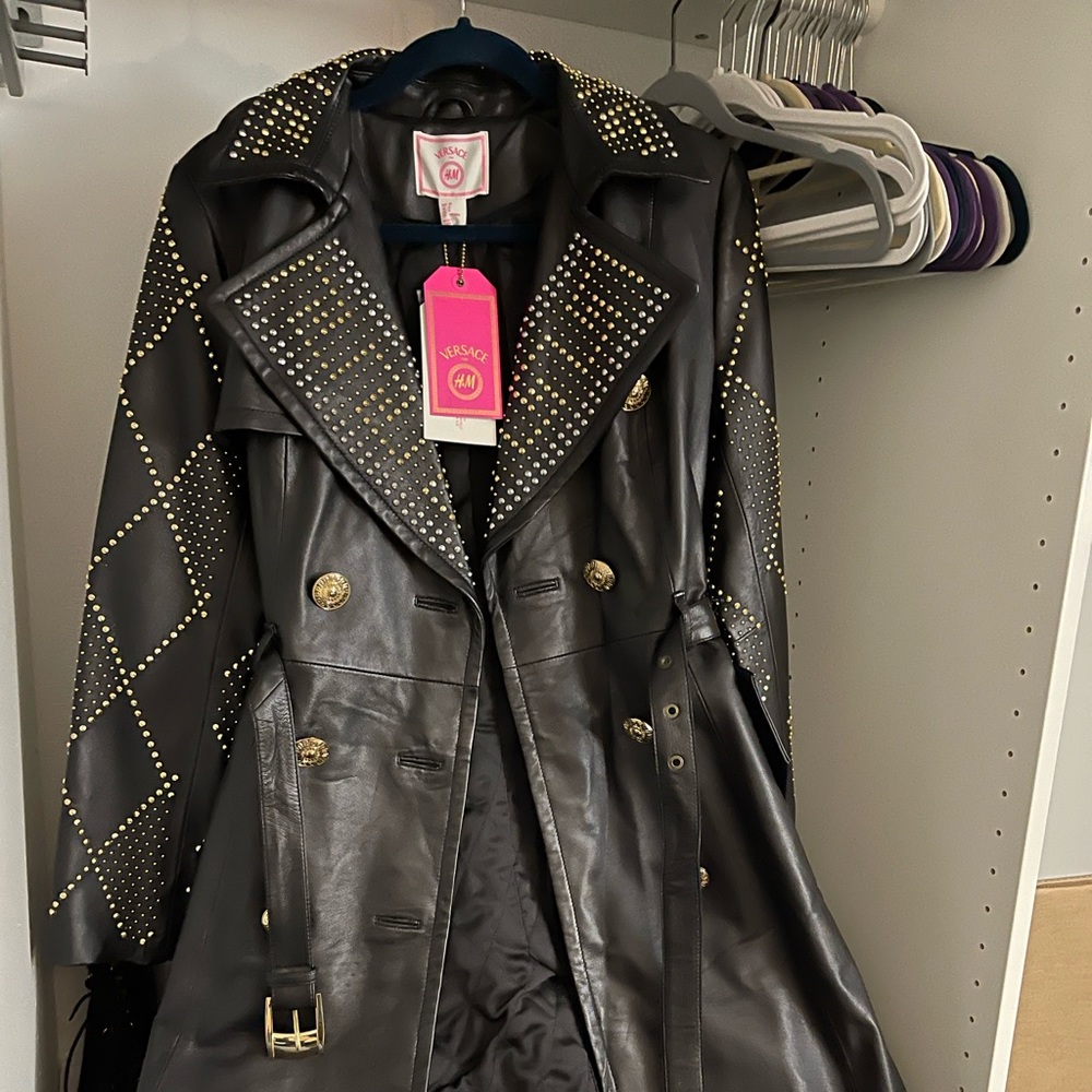 Versace trench coat